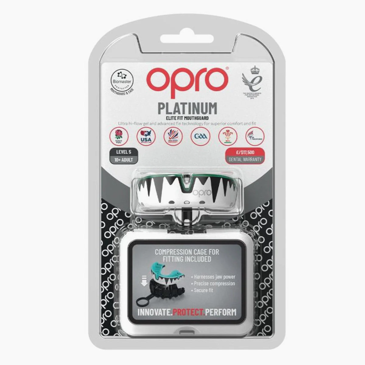 Paradenti Opro Platinum Fangz - Image 3